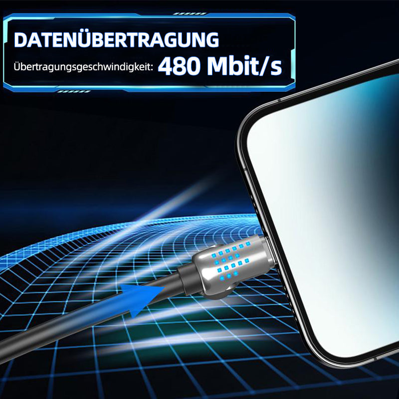 Frendorf | 240W 4-in-1 USB-C Schnellladekabel