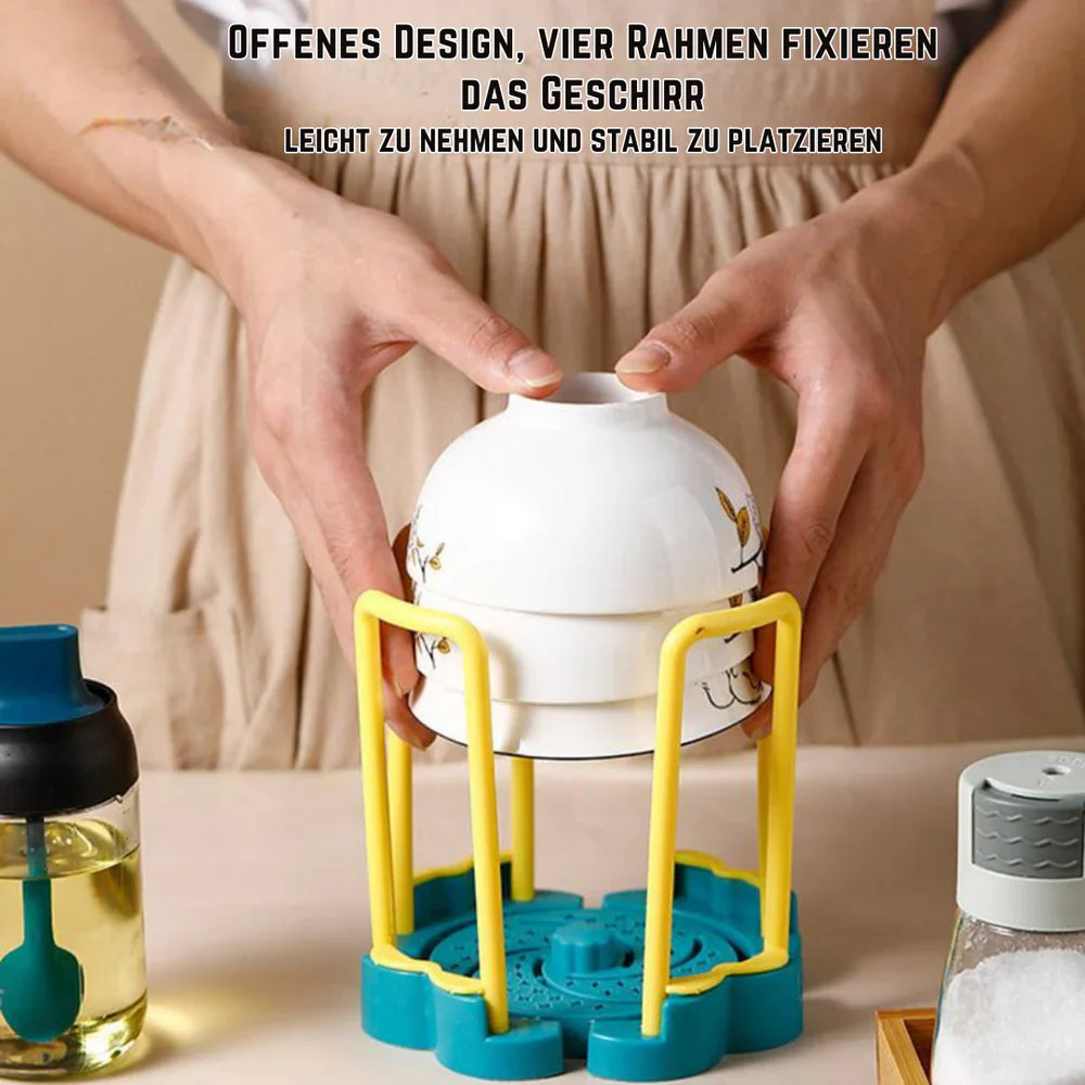 Frendorf | BowlStack – Einziehbarer Schalenhalter für Intelligentes Stapeln