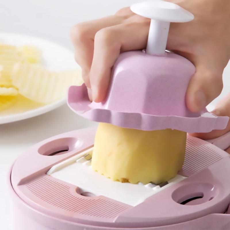 Frendorf | Küchen Multifunktionale Zerkleinerer 12-in-1 Gemüse Schneidegerät