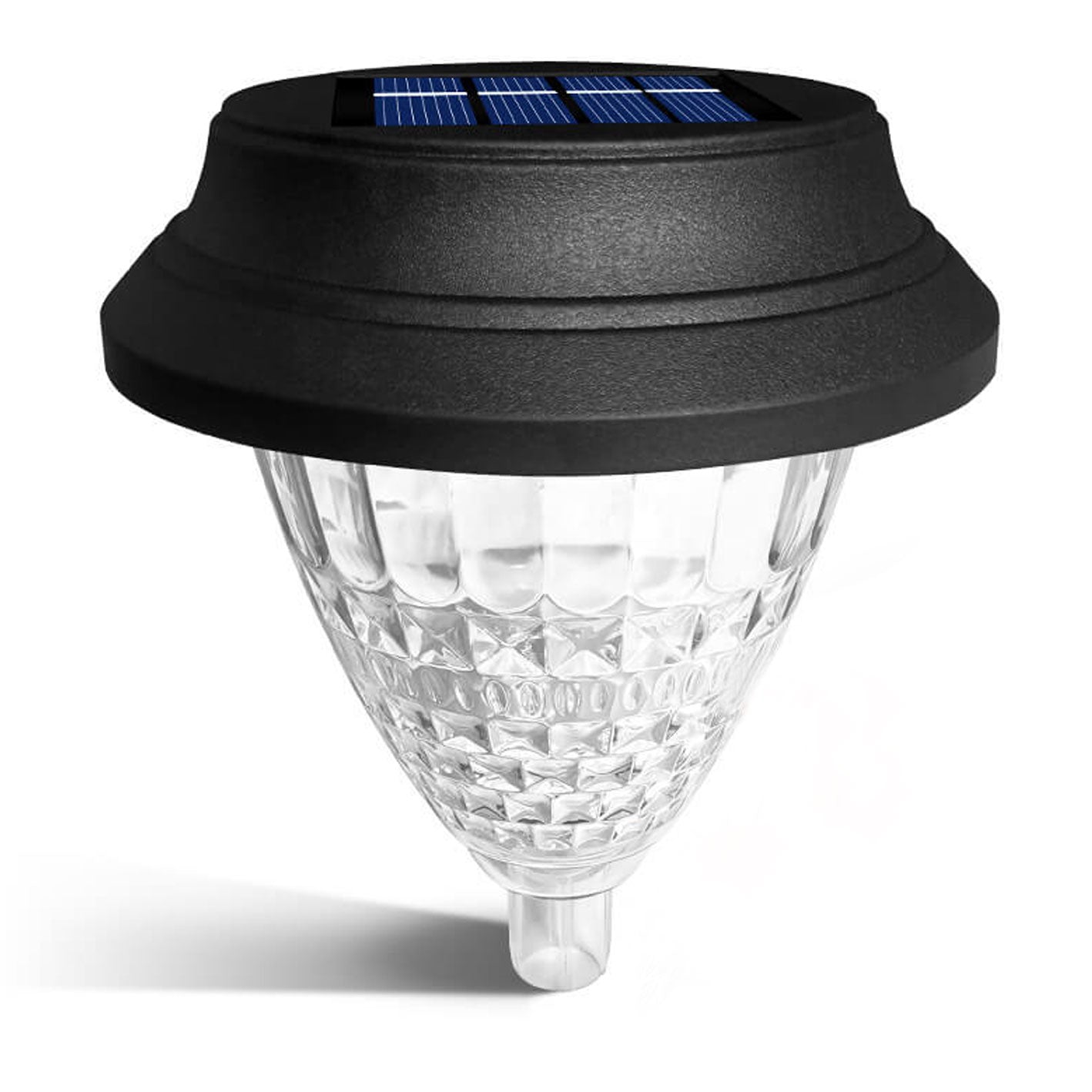 Solar wasserdicht kreisförmig divergente Licht Schatten Design LED Außen Garten Dekorationslicht