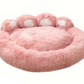 Frendorf | Waschbares Haustierbett CozyPaw mit pfotenförmigem Design