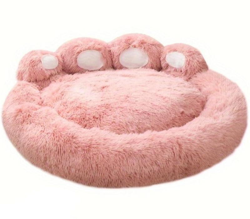 Frendorf | Waschbares Haustierbett CozyPaw mit pfotenförmigem Design