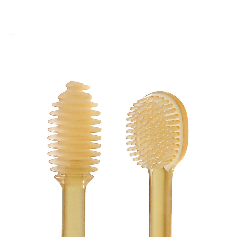 Frendorf | Baby Zahnbürsten Set aus Silikon – Mit Aufbewahrungsbox für unterwegs