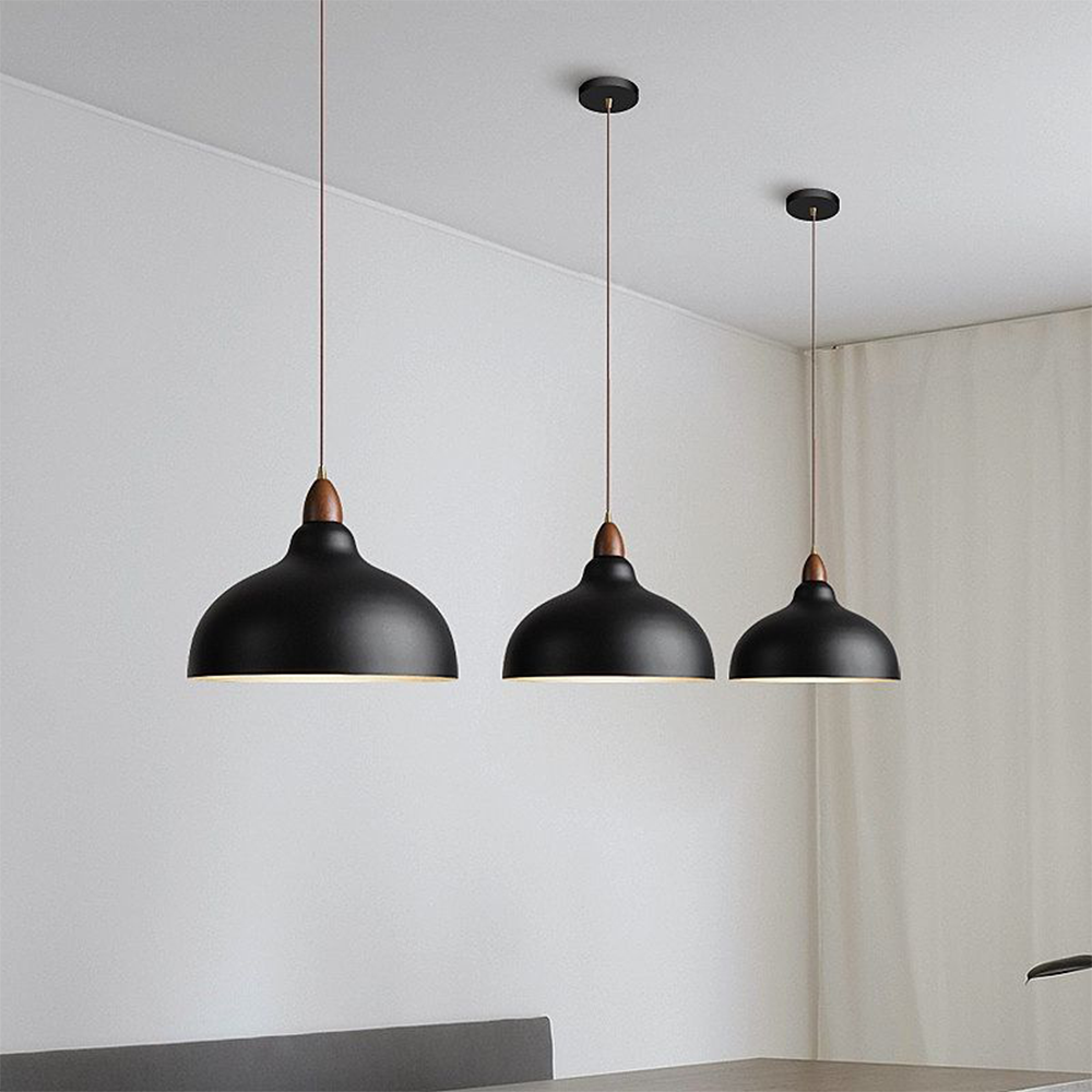 Frendorf | NordicLoom Skandinavische Hängelampe | Küchenbeleuchtung | Modernes Design | Höhenverstellbar