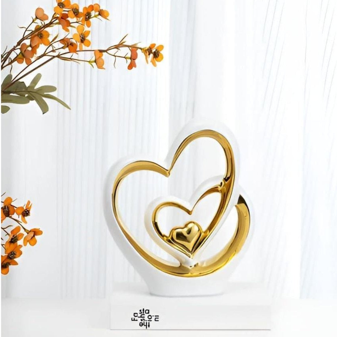 Frendorf | Elegante - Zwillingsherzen zeitlose Dekoration
