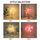 Kreative Baum feder tischlampe