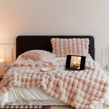 SnuggleUp | Luxuriöse Fleecedecke  mit stilvollem Design