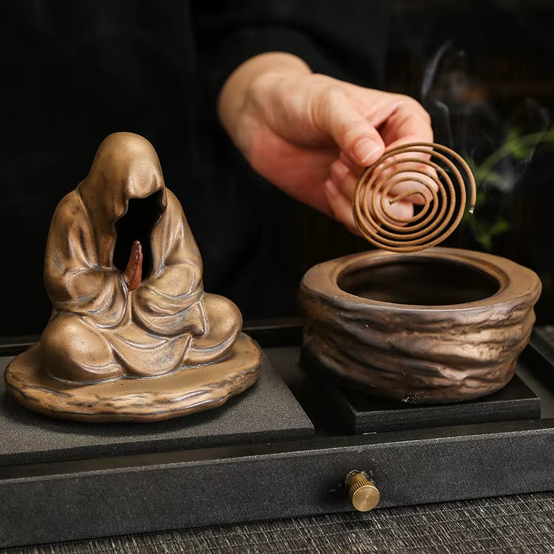 Frendorf | Silent Monk Rückflusskeramik Räuchergefäß
