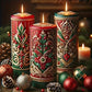 Frendorf | Rustikale WeihnachtskaminKerze