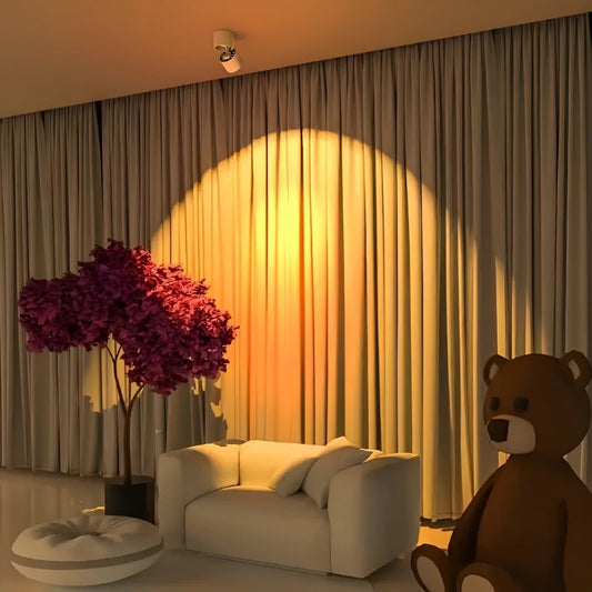 Light - Moderne Sonnenuntergangs-LED-Wandleuchte
