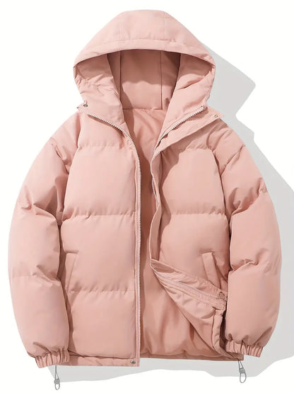 Frendorf | Wind- und wasserdichter Puffer Wintermantel Kapuzenjacke