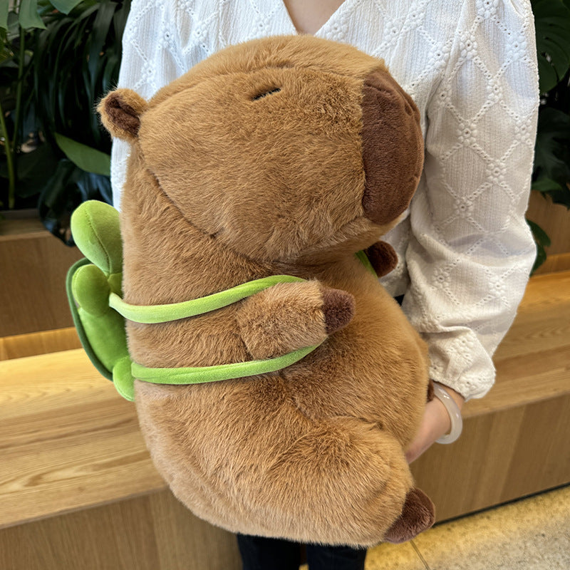 Hamburger Rucksack Capybara Plüsch