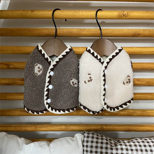 Kuschelhwest im Panda-Design für Hunde – Perfekt für Winterspaziergänge