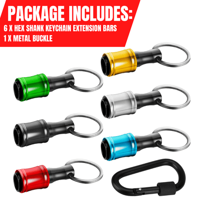 Frendorf | 1/4" Sechskant-Schraubendreherkopf Halterung Wanderriegel