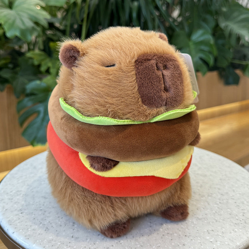 Hamburger Rucksack Capybara Plüsch