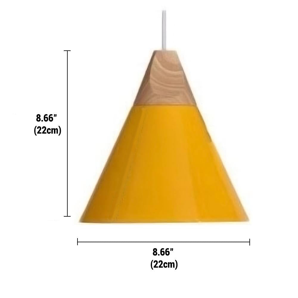 Minimalistische Holz Pendelleuchte | NordicLight