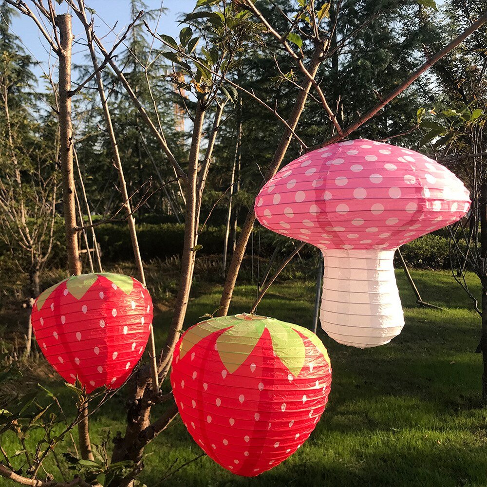 3D Obst Form Party Papier Laterne