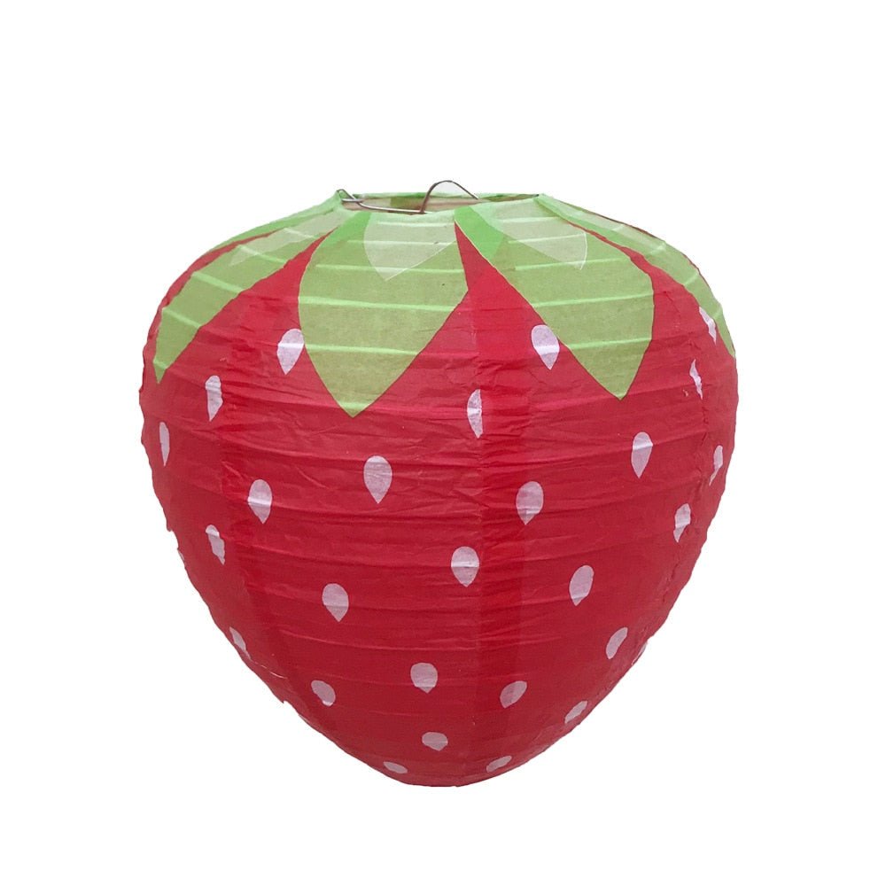 3D Obst Form Party Papier Laterne