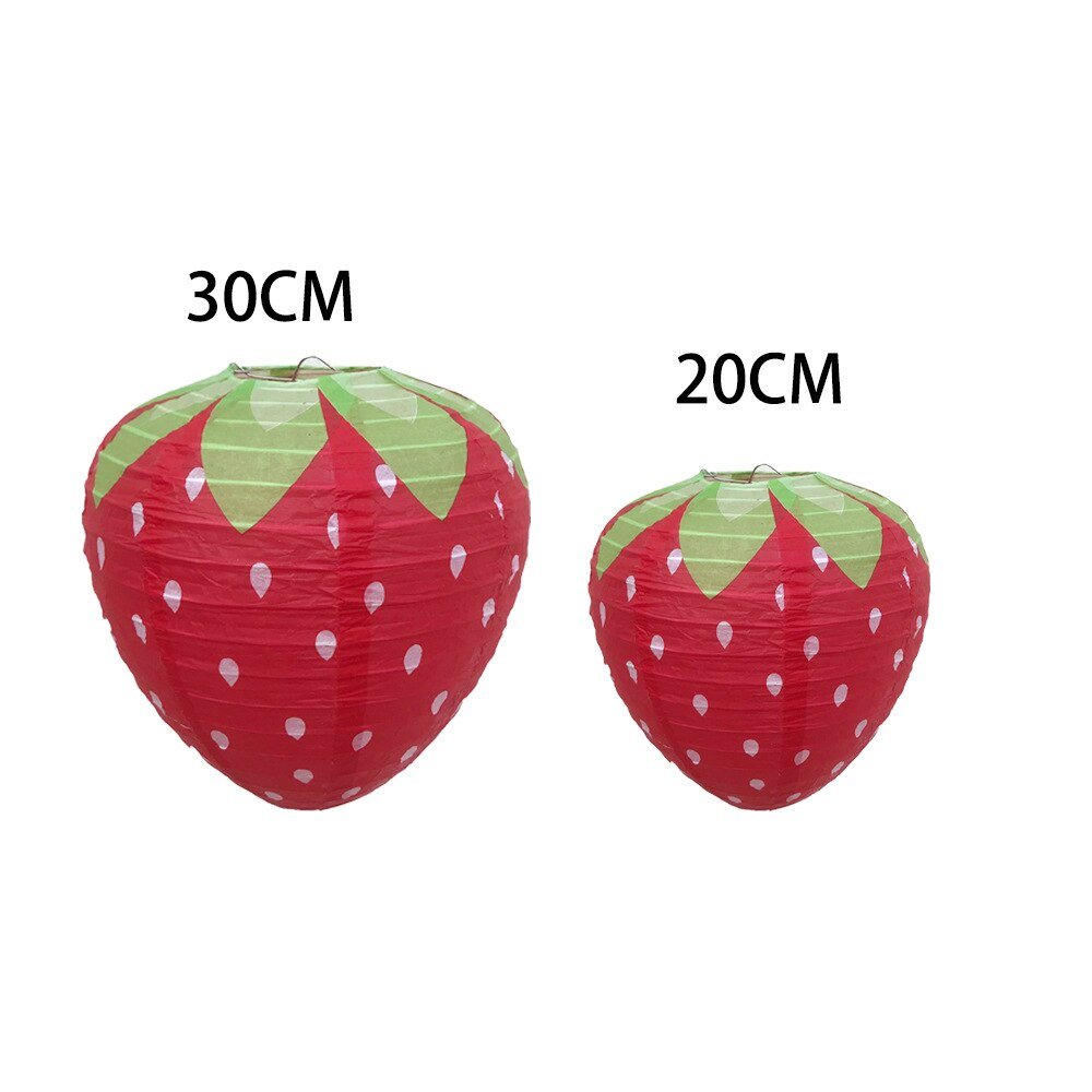 3D Obst Form Party Papier Laterne
