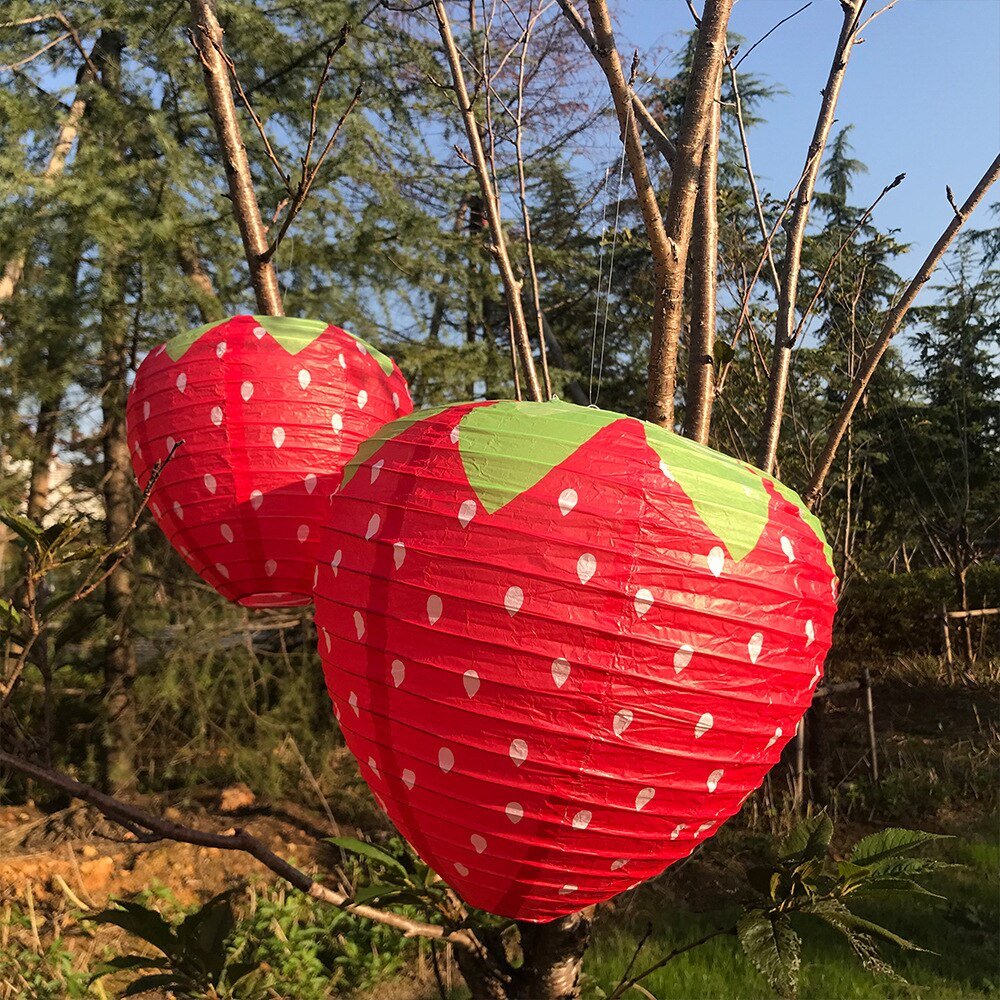 3D Obst Form Party Papier Laterne
