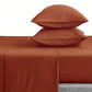 4-teiliges 1800er-Serie Bettlaken-Set – Bestickte Mikrofaser Hotel Luxus Bettlaken, doppelt gebürstet, 16" tiefes Eck, weich und knitterfrei