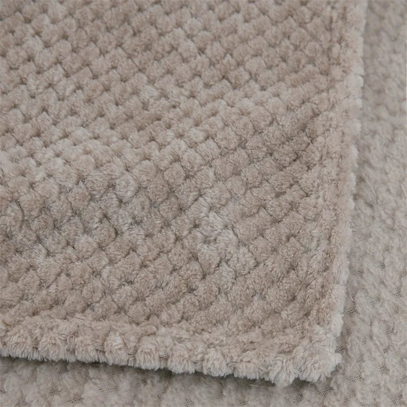 Frendorf | SnuggleWeave Waffeldecke | Ultraweiche Kuscheldecke | Stilvolles Design | Leicht & Atmungsaktiv