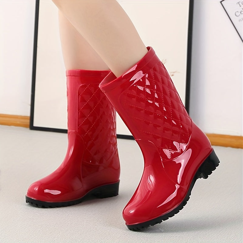 Frendorf | Scarlet Damen Regenstiefel - Stylischer Wasserdichter Schutz