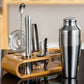 Frendorf | MixArt Metallisches Bar-Set | Elegantes Cocktail- und Barkeeper-Set | Perfekte Getränke leicht gemacht