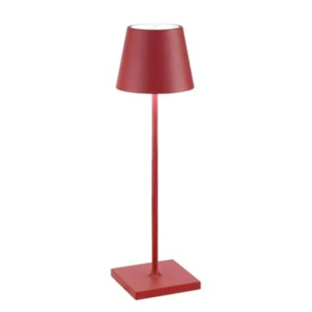 Frendorf | kabellose LED Tischleuchte- USB wiederaufladbar + 3 Stufen dimmbar