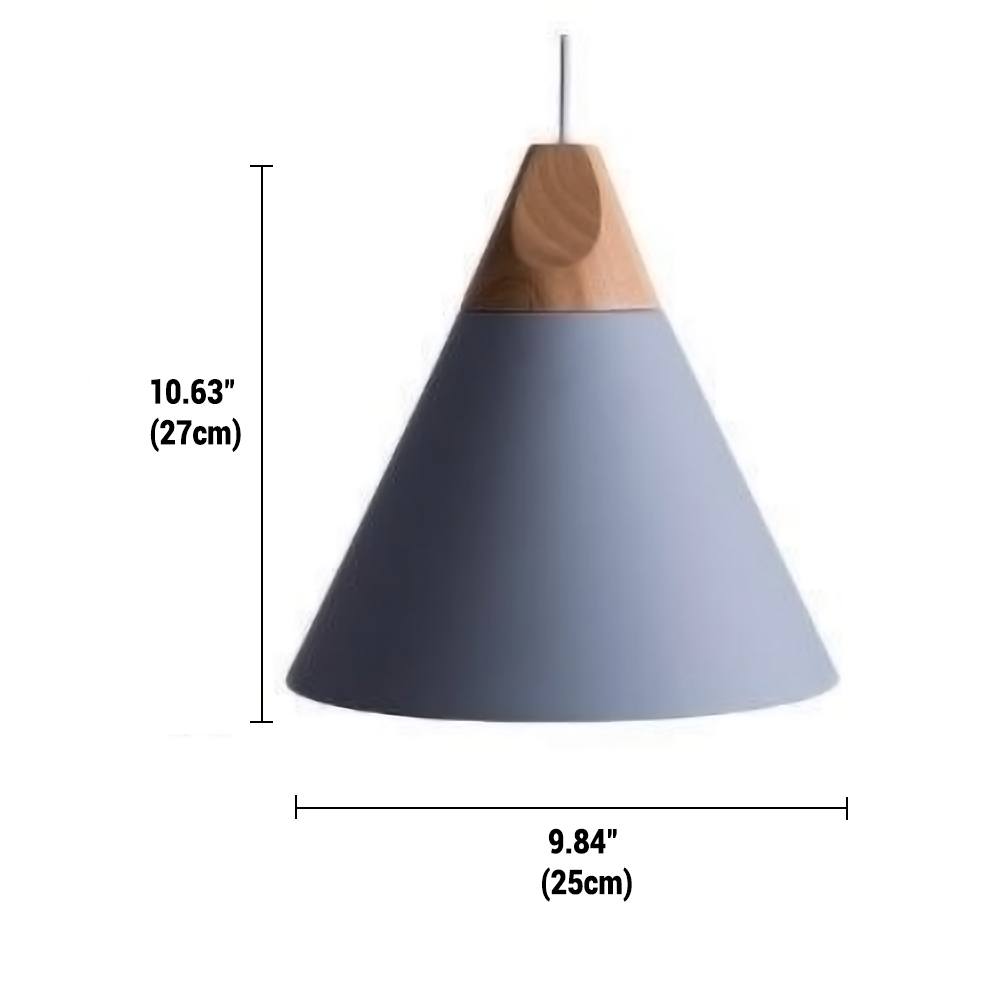 Minimalistische Holz Pendelleuchte | NordicLight