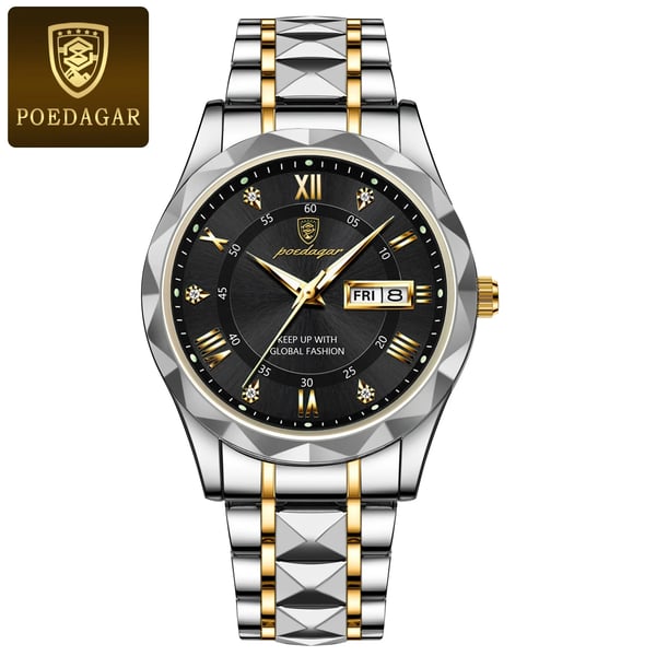 Frendorf | Wasserdichte Luxus-Herrenarmbanduhr der Top-Marke mit Leuchtfunktion