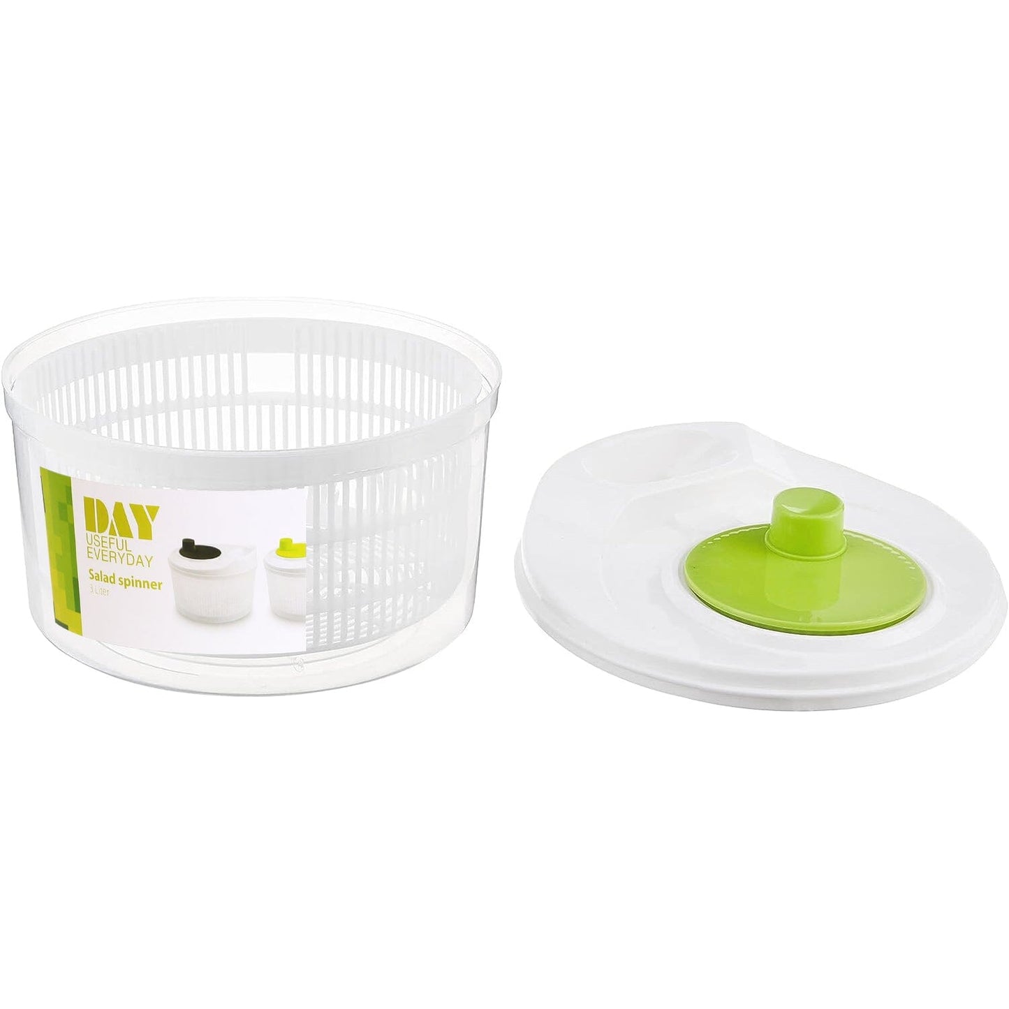 Frendorf | 3L/0.8Gal Salatspinner mit Deckel