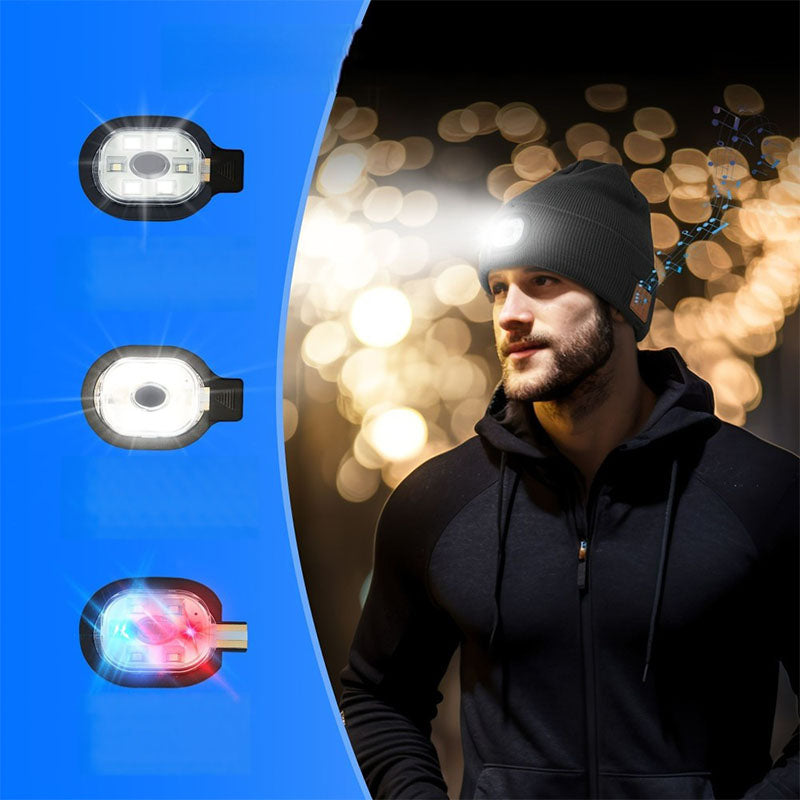 Frendorf | Bluetooth-Mütze mit LED-Licht und abnehmbaren Lautsprechern