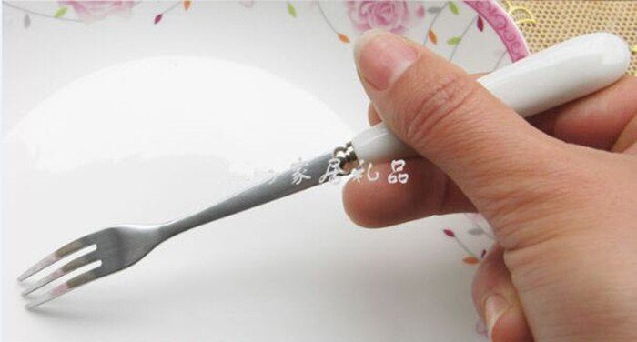 Frendorf | 3-teiliges Küchenwerkzeug Obstgabel Kuchen Dessertgabel Küchenbesteck