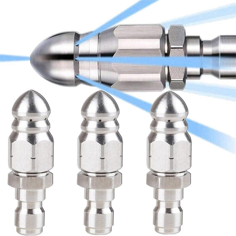 Frendorf | Hochdruckreiniger Abwasserspritzdüse mit 1/4'' Schnellanschluss