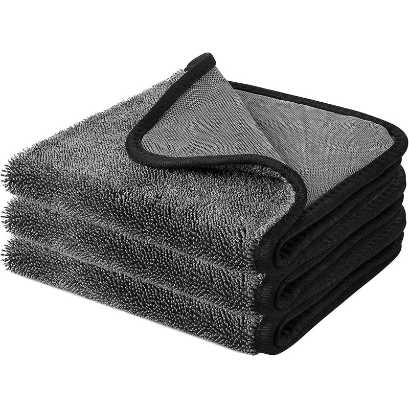 Frendorf | Mikrofaser Auto Schnell Trocknende Handtücher Twist Pile Super Saugfähiges Tuch
