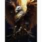 Frendorf | Mächtige Adler Wandkunst