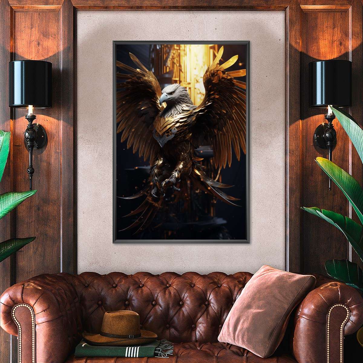 Frendorf | Mächtige Adler Wandkunst