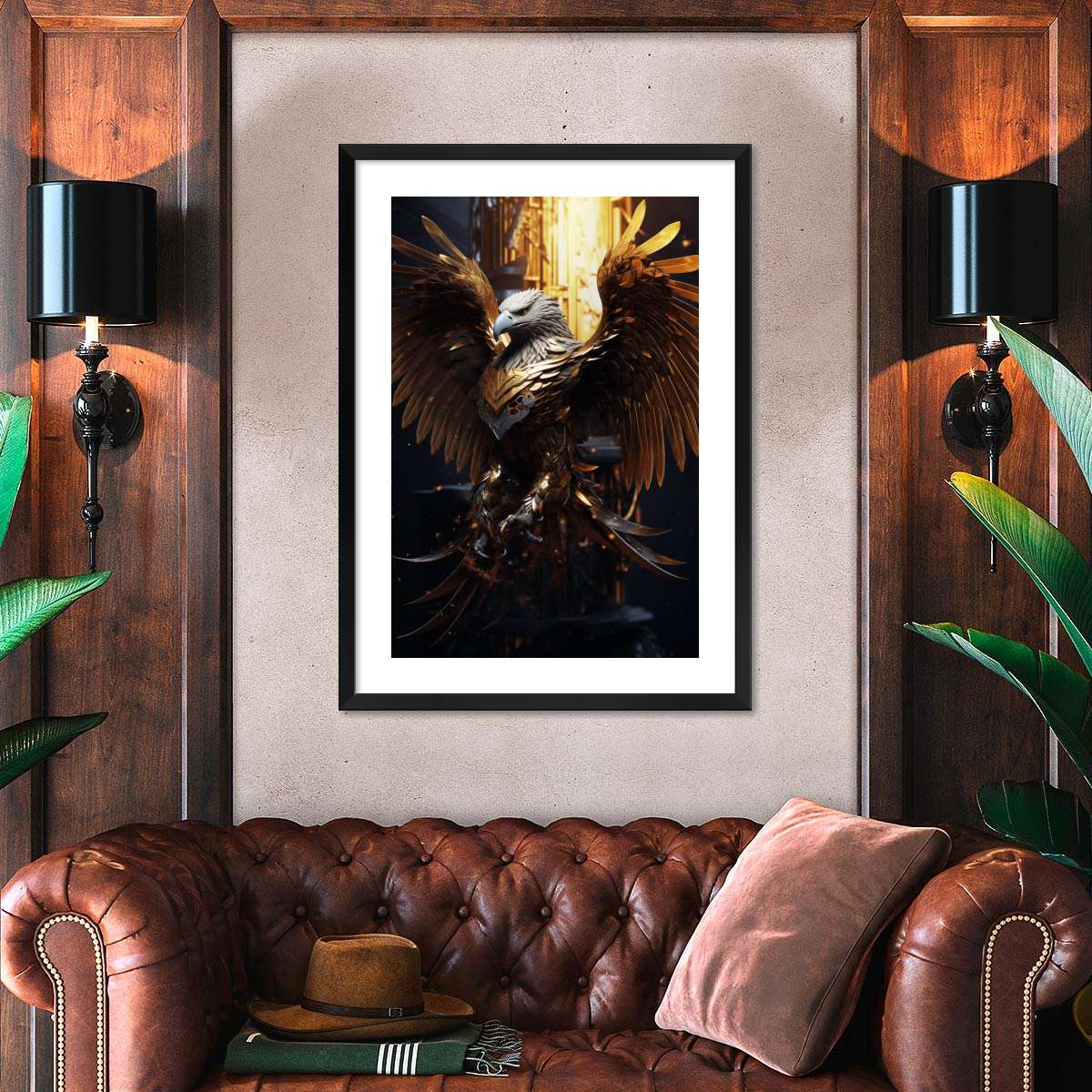 Frendorf | Mächtige Adler Wandkunst