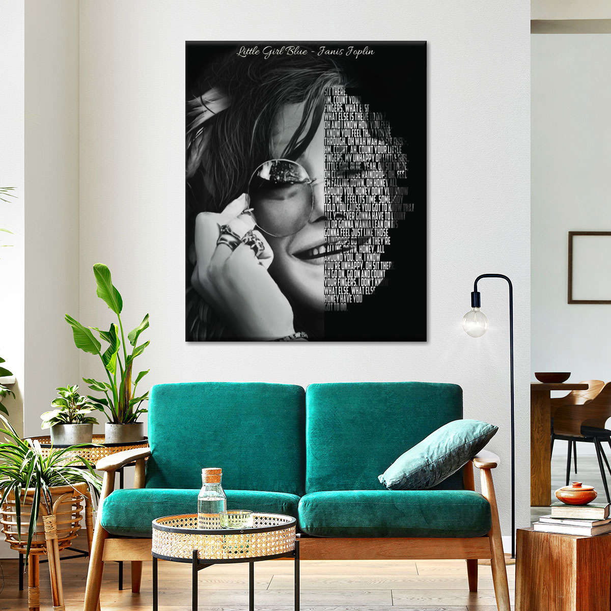 Frendorf | Little Girl Blue - Janis Joplin Wandkunst