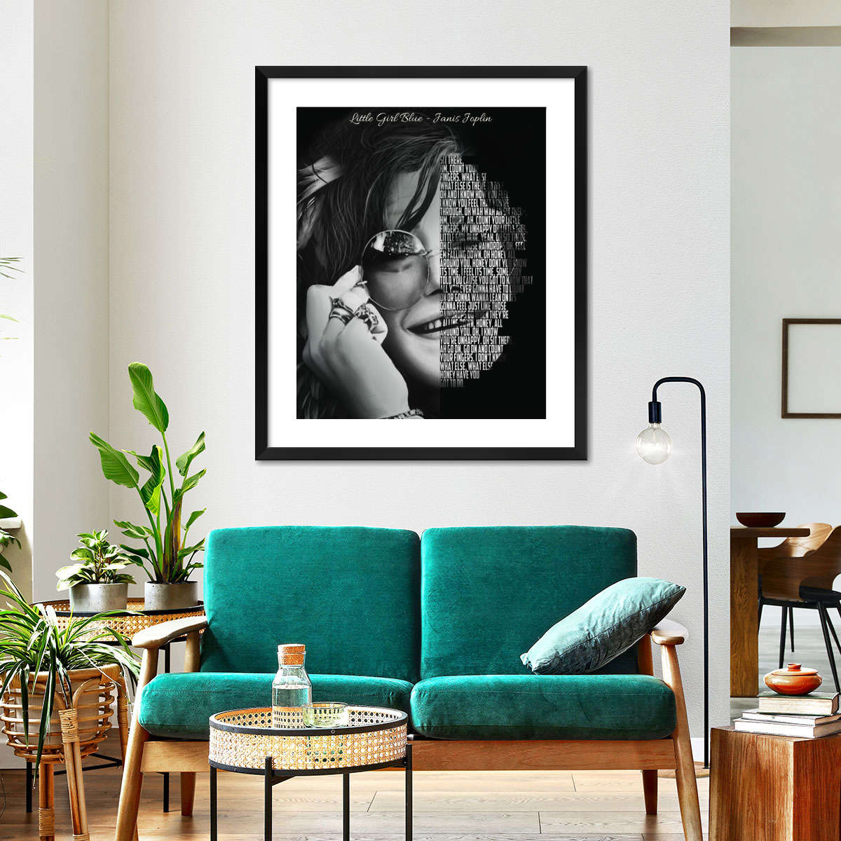 Frendorf | Little Girl Blue - Janis Joplin Wandkunst