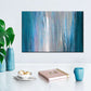 Frendorf | Fallende Blaue Wandkunst