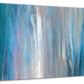 Frendorf | Fallende Blaue Wandkunst