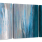 Frendorf | Fallende Blaue Wandkunst