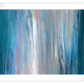 Frendorf | Fallende Blaue Wandkunst