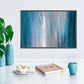 Frendorf | Fallende Blaue Wandkunst