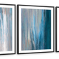 Frendorf | Fallende Blaue Wandkunst