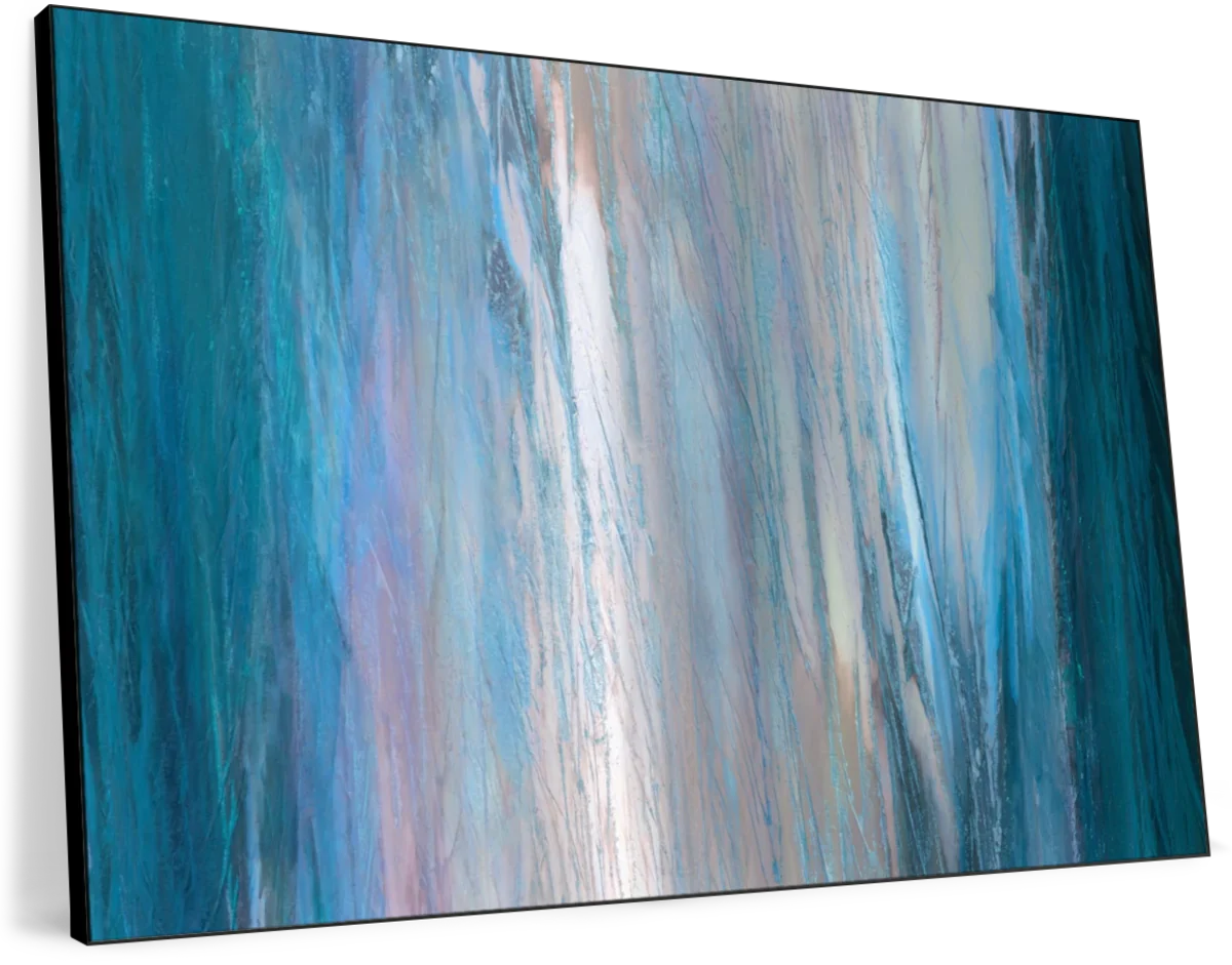 Frendorf | Fallende Blaue Wandkunst