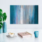 Frendorf | Fallende Blaue Wandkunst