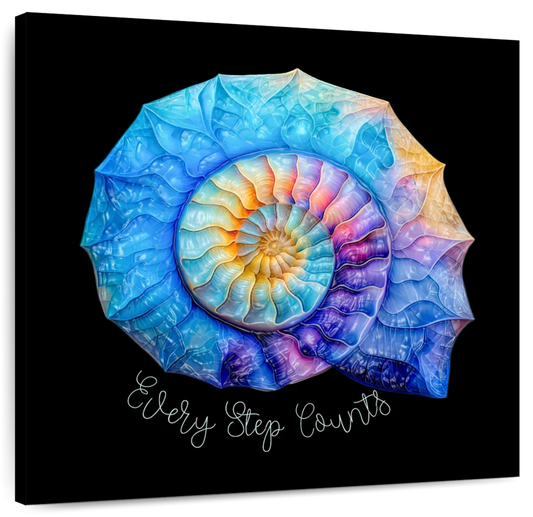 Frendorf | Die Nautilus Spiral Journey ist eine Erinnerung Wandkunst